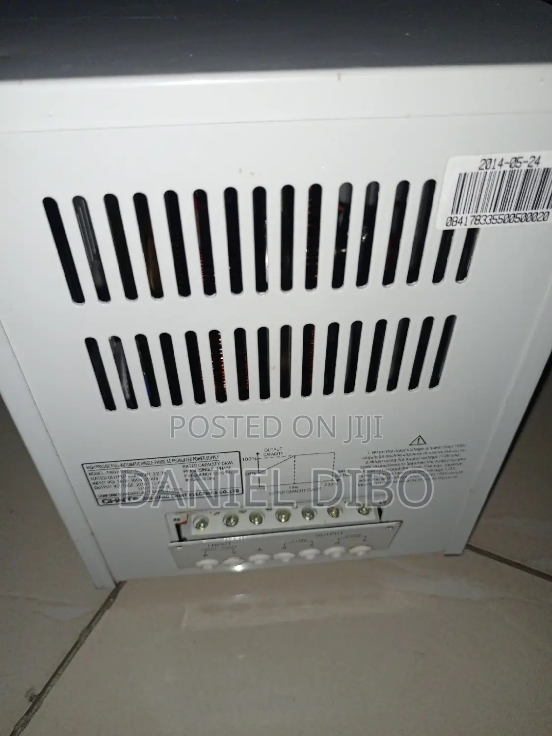 Tnd1 Servo Automatic Voltage Stabilizer