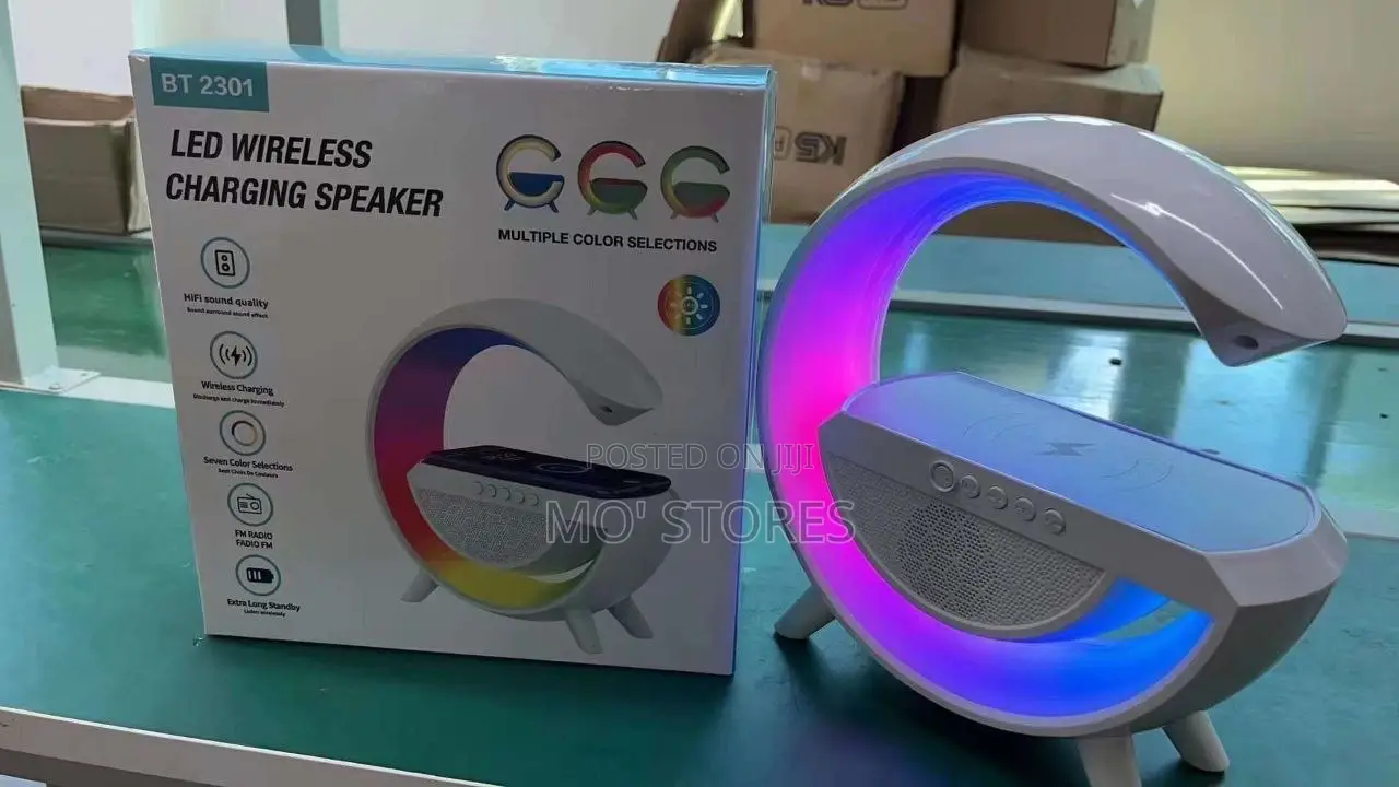 Led Wireless Charging Speaker BT-2301