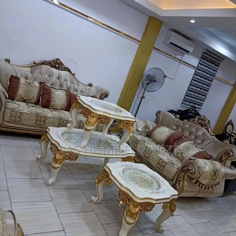 Royal 7 Seater Sofa With Centre Table and 2side Table