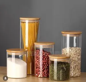 5pcs Borosilicate Glass Jar