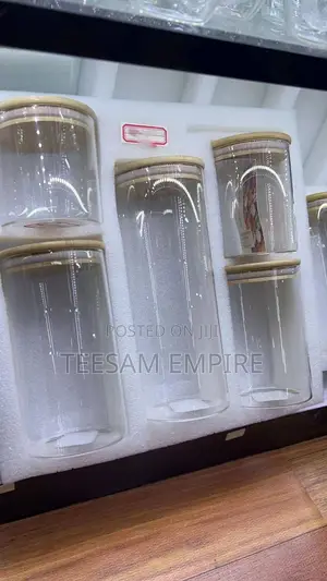 5pcs Borosilicate Glass Jar