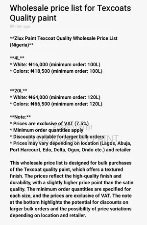 Zlux Quality Paint Production