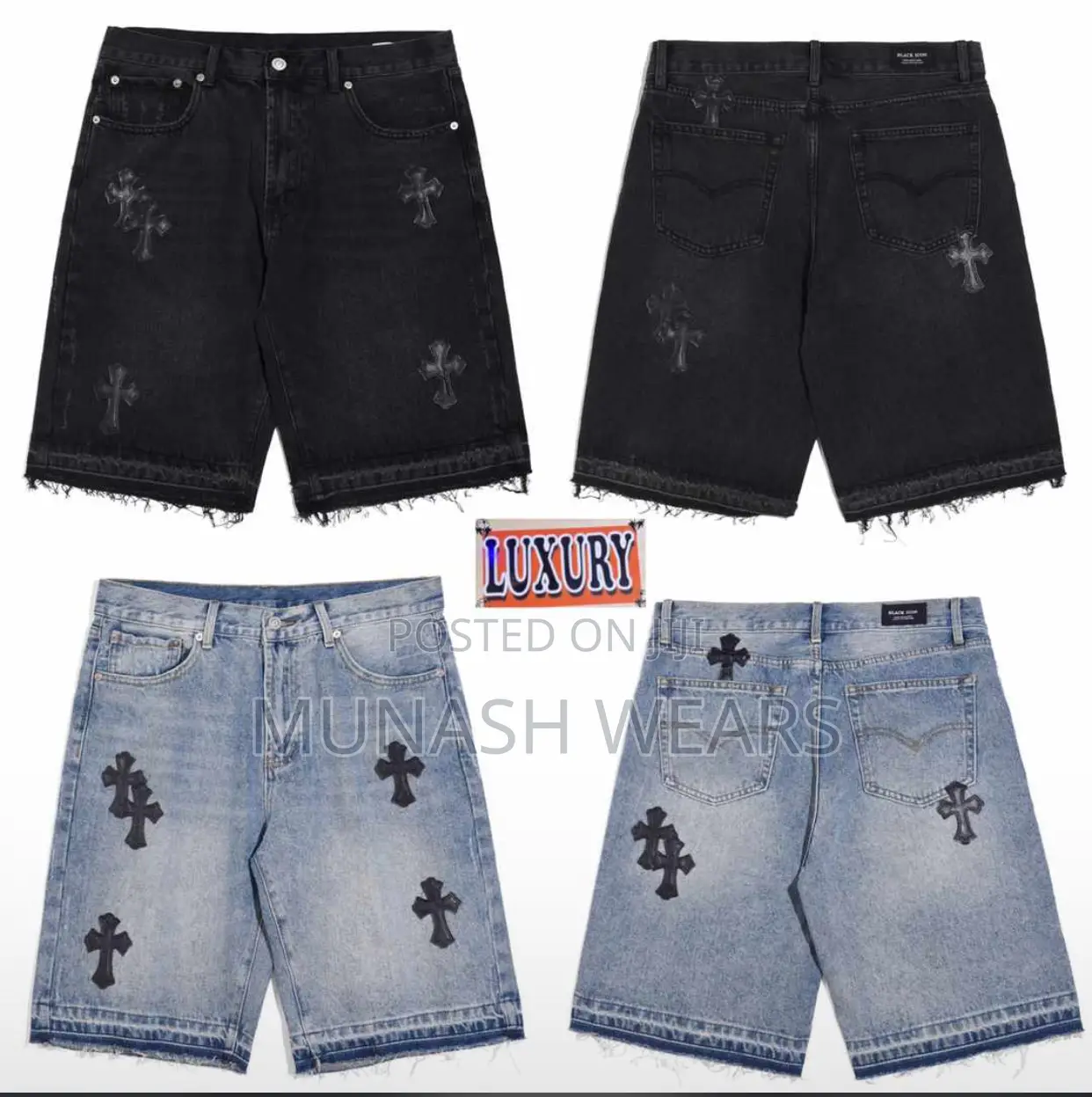 Luxury Jean Short for Men
