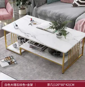 Quality Marble Look Alike Wooden Center Table