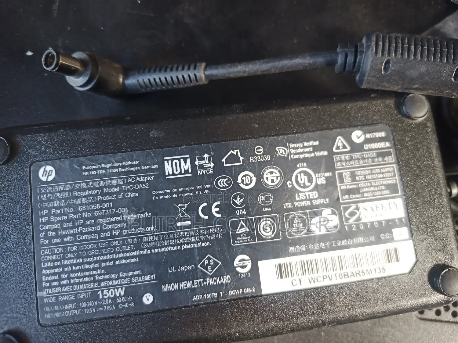 Hp Adapter for Desktop Pc
