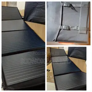 100W Mobile Solar Panel for Laptop Travellers, Outdoor, Camp