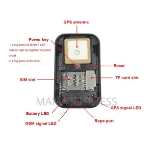 Gf-21 GPS Tracker Real-Time Tracking Device