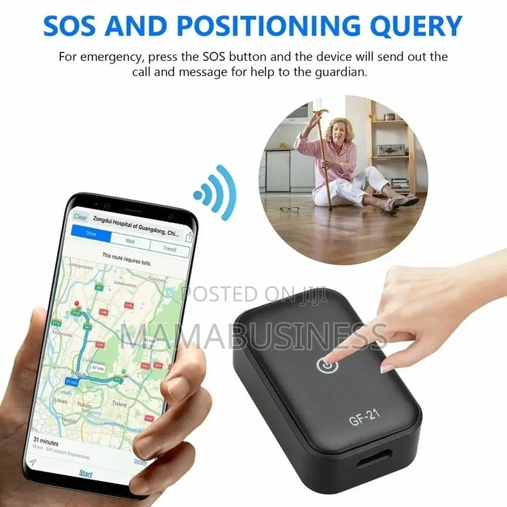 Gf-21 GPS Tracker Real-Time Tracking Device