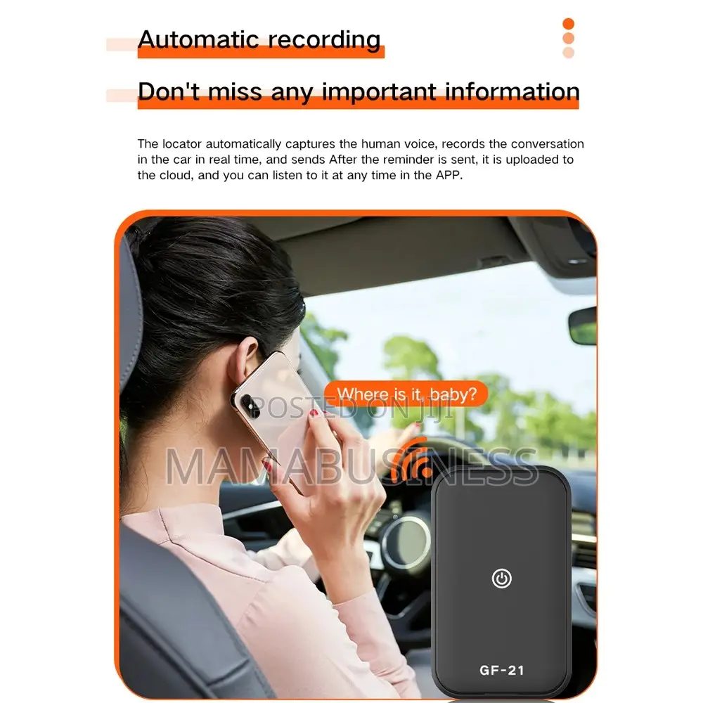 Gf-21 GPS Tracker Real-Time Tracking Device