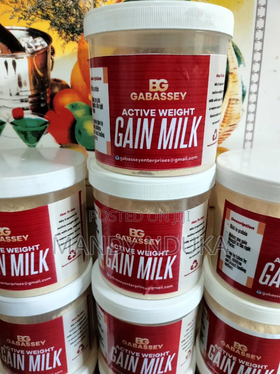 Gabassey Active Weight Gain Milk