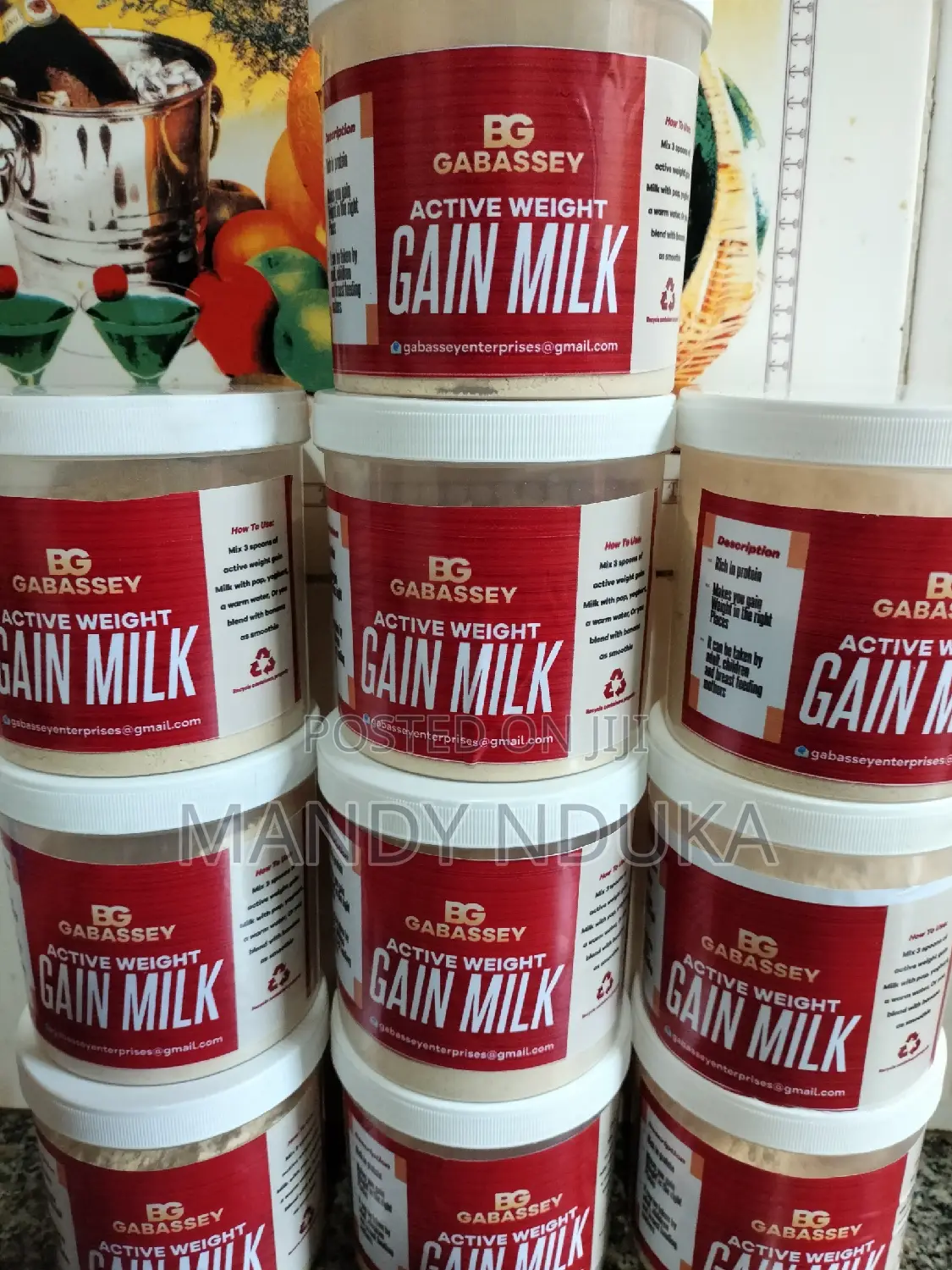 Gabassey Active Weight Gain Milk