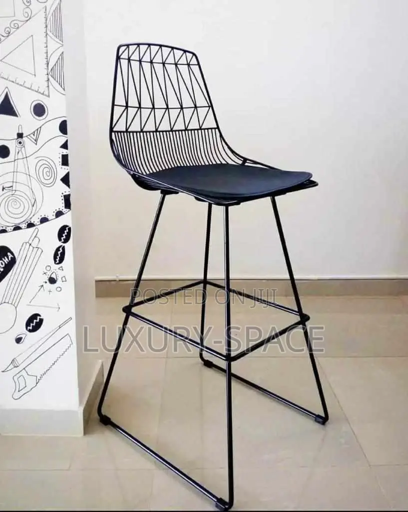 Unique Metal Barstool