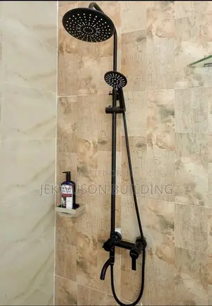 Black Shower Mixer for Bathroom.