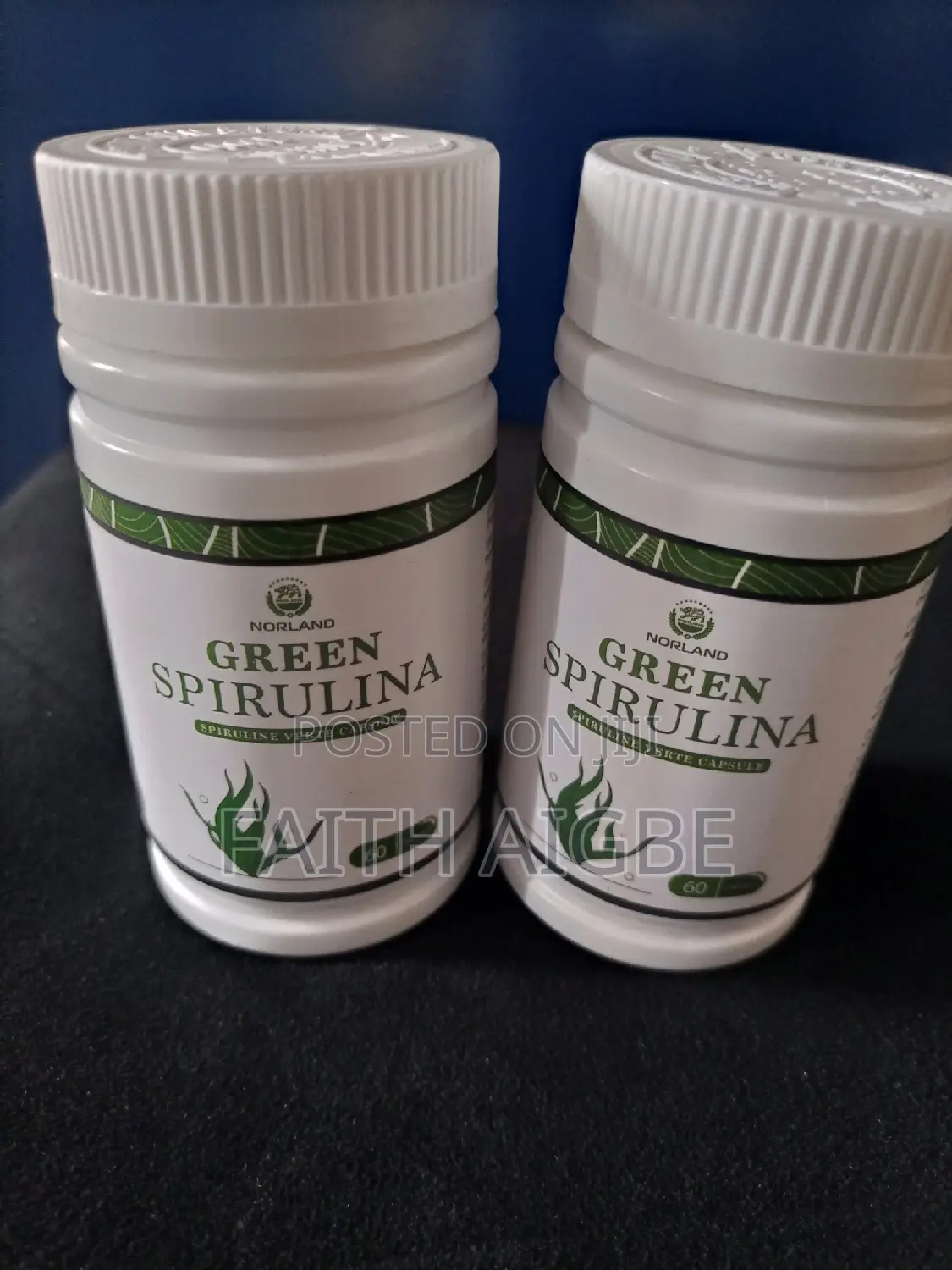 Green Spirulina Capsules