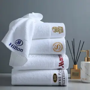 Hotel Custom Embroidery Towel Branding