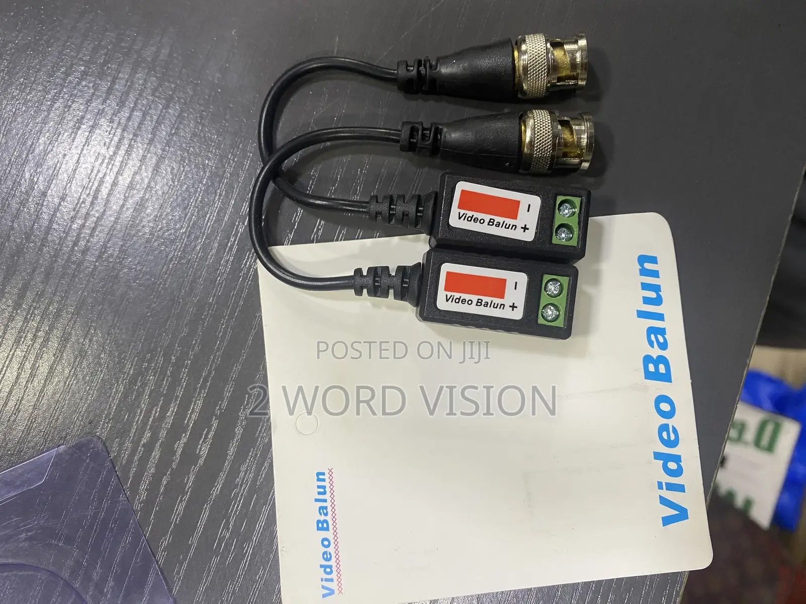 CCTV 4MP Video Balun With Power