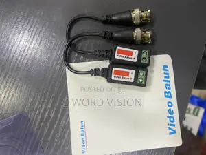 CCTV 4MP Video Balun With Power