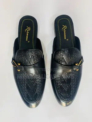 Richwanaz And Dino VERRATTI Men's Half Shoe's Black