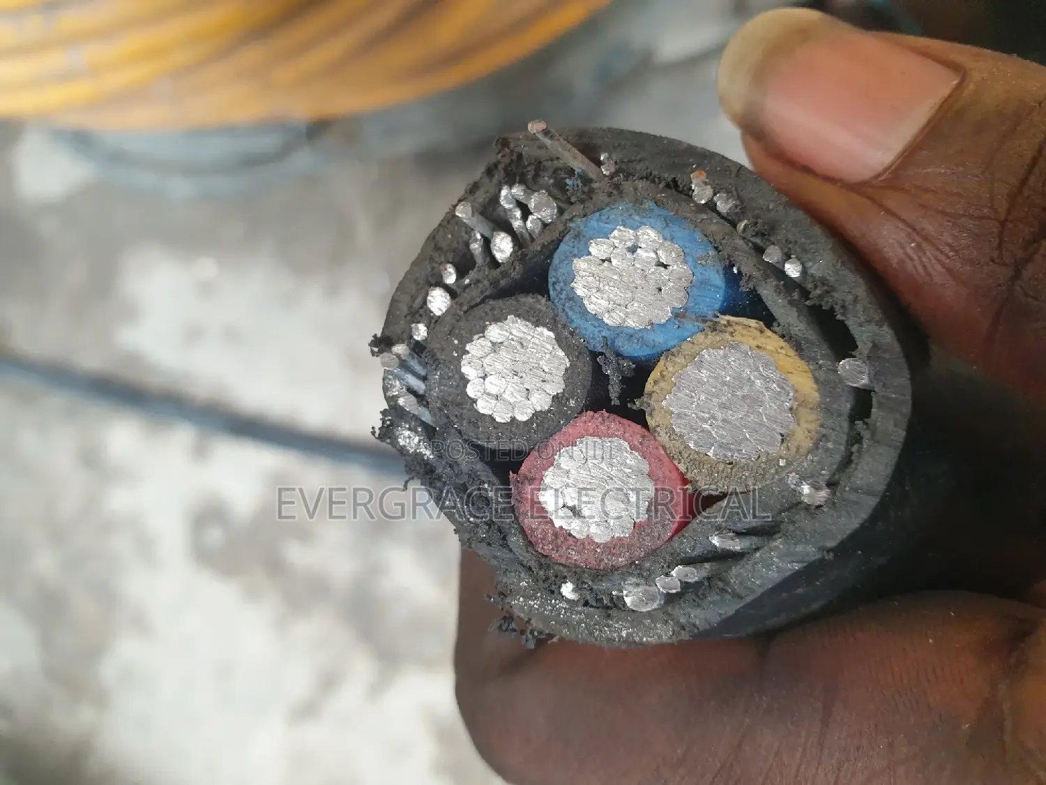Aluminium 4core Cable 50mm
