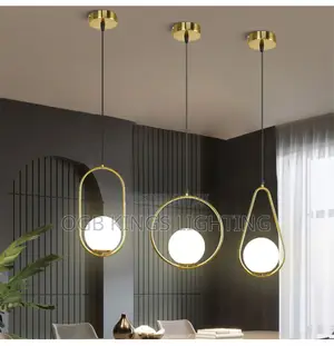 Iron G9 LED Bulb Single Pendant Light Indoor Dropping Lamps