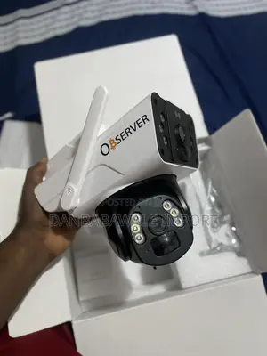Observer Dual Lens Ultra HD Solar CCTV 4g Security Camera