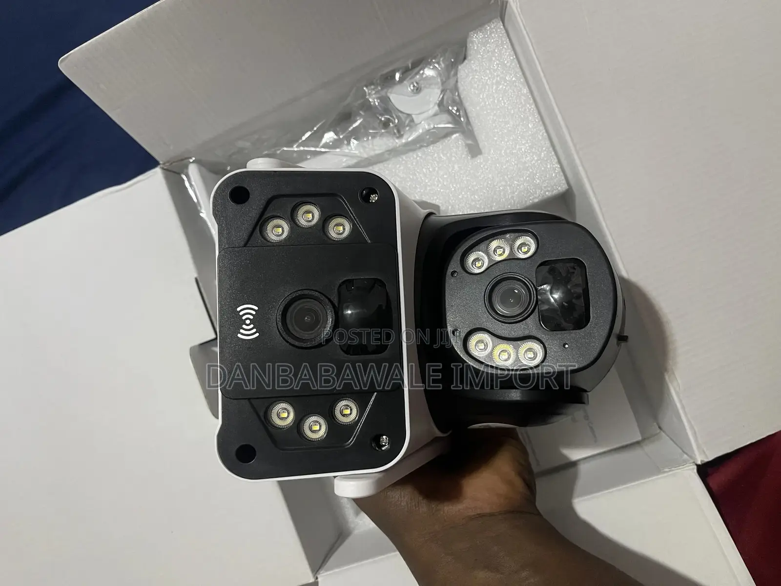 Observer Dual Lens Ultra HD Solar CCTV 4g Security Camera