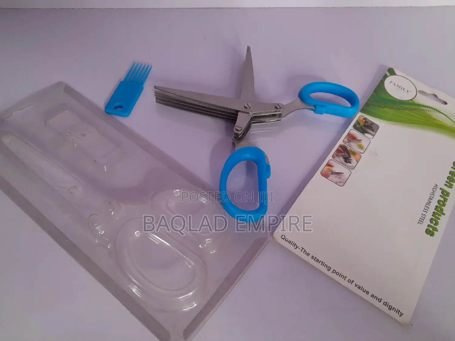 Multifunctional Stainless Steel 5 Layers Vegetable Scissors