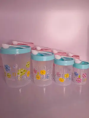 5pcs Plastic Storage Container Set