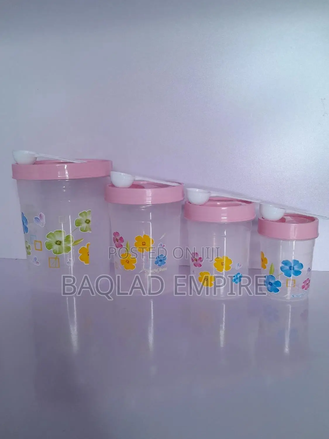 5pcs Plastic Storage Container Set