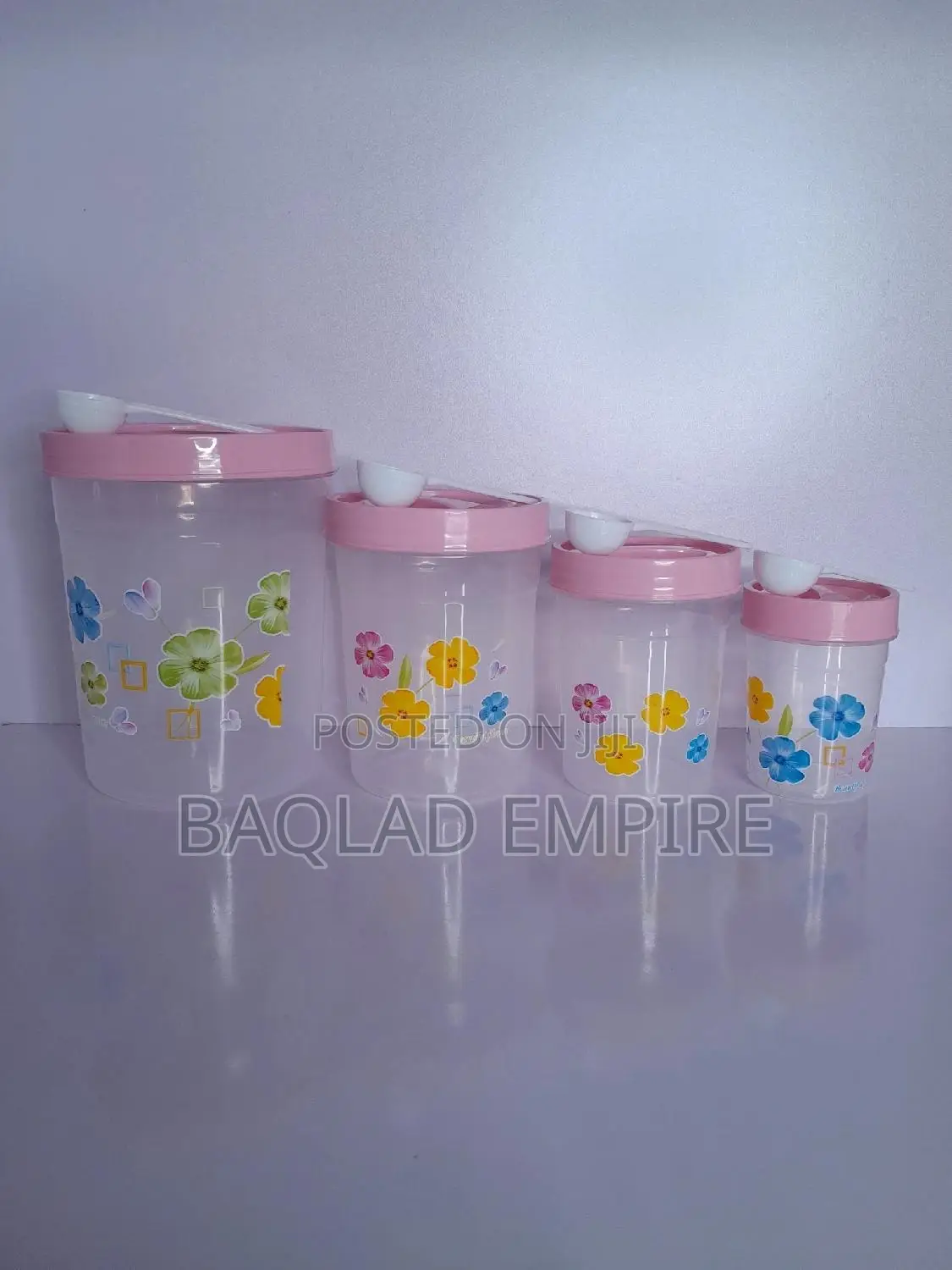 5pcs Plastic Storage Container Set