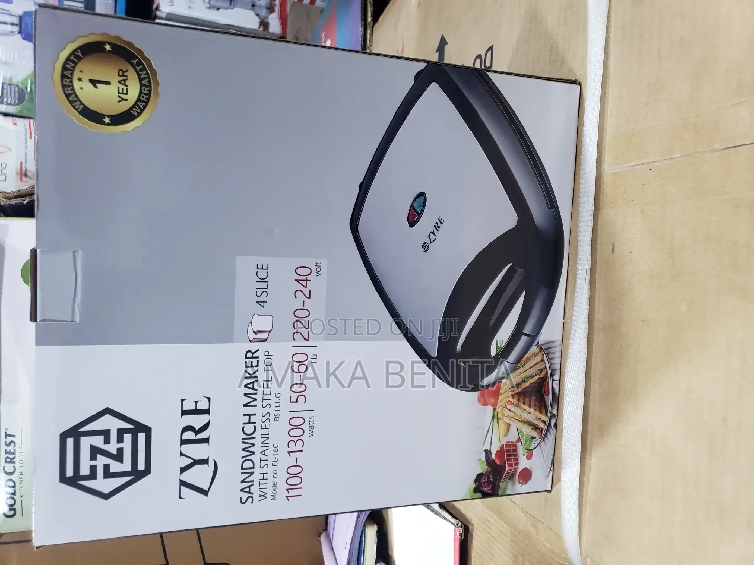 Zyre 4 Face Toaster