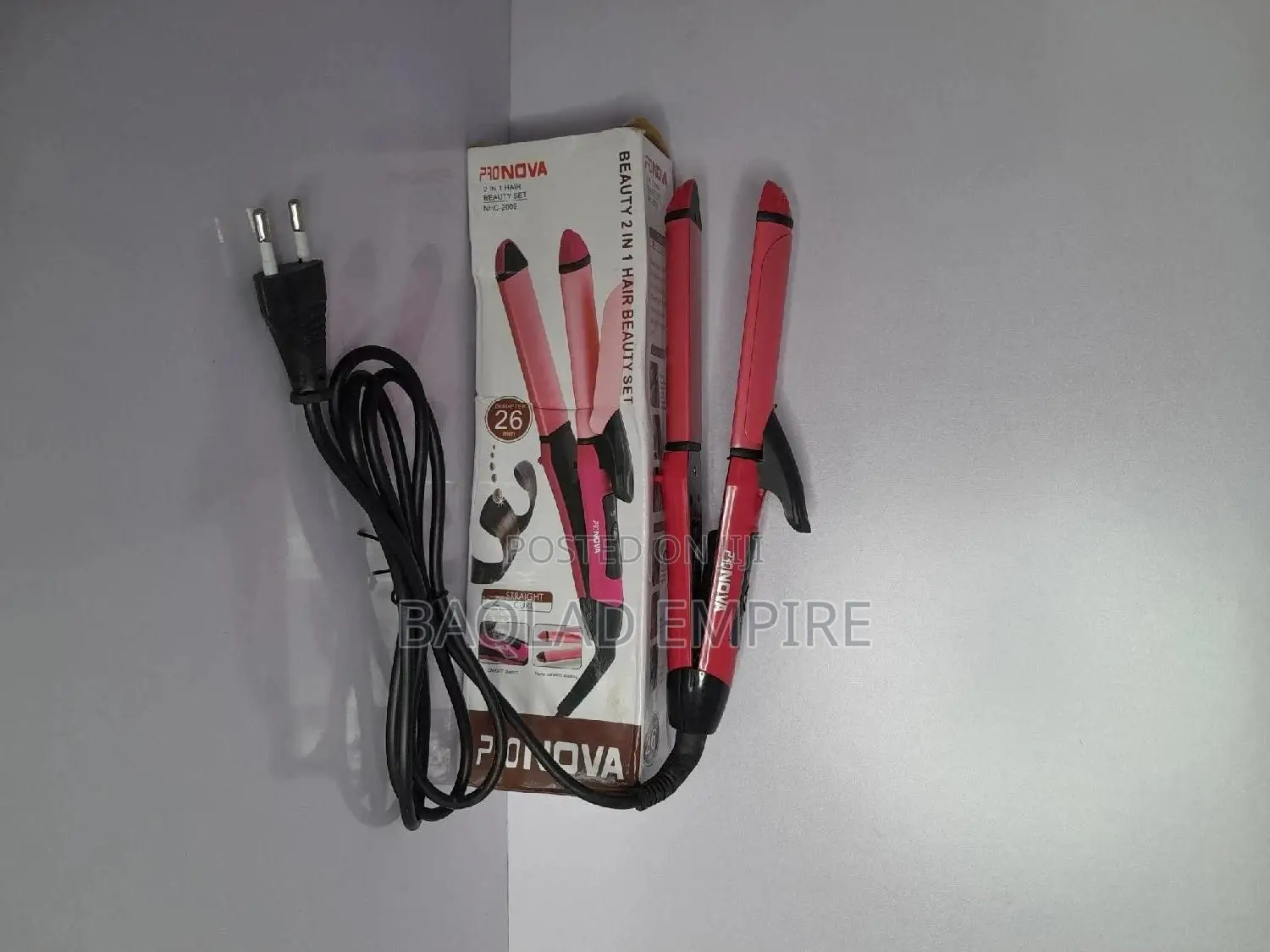 2 in 1 Nova Hair Staightener