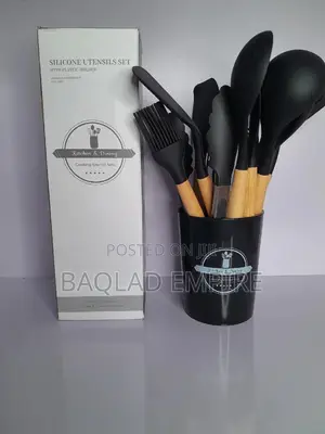 12pcs Silicone Cooking Spoon Set