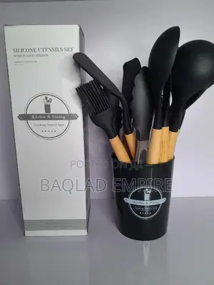 12pcs Silicone Cooking Spoon Set
