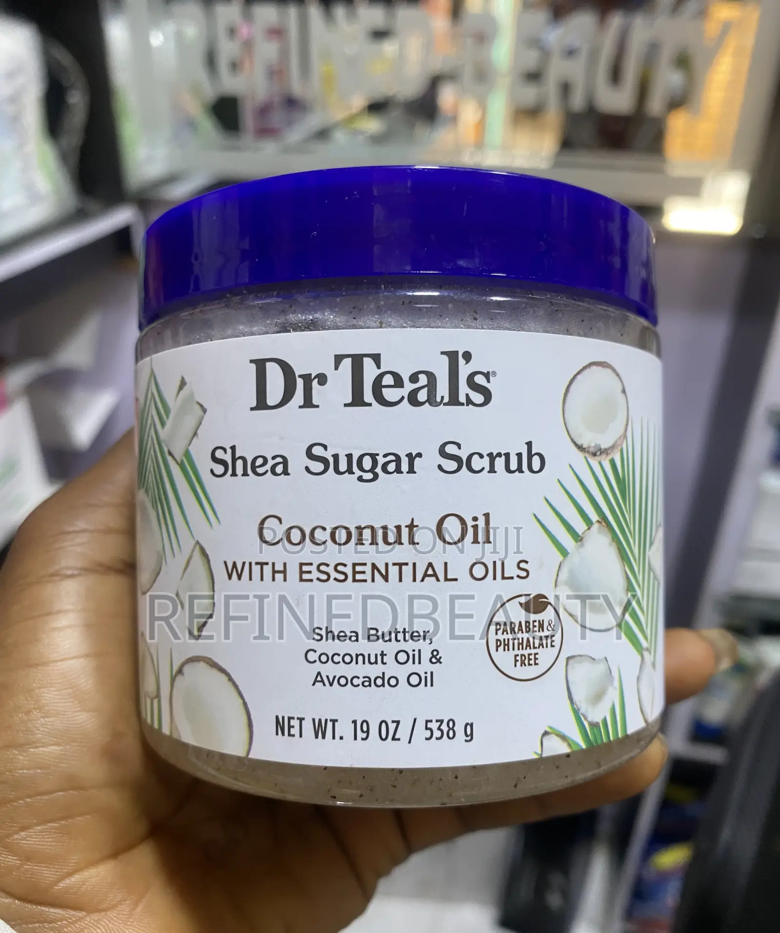 Dr Teals Coconut Oil Shea Sugar Scrub