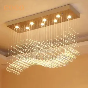 Led Wave Crystal Chandelier /800mm