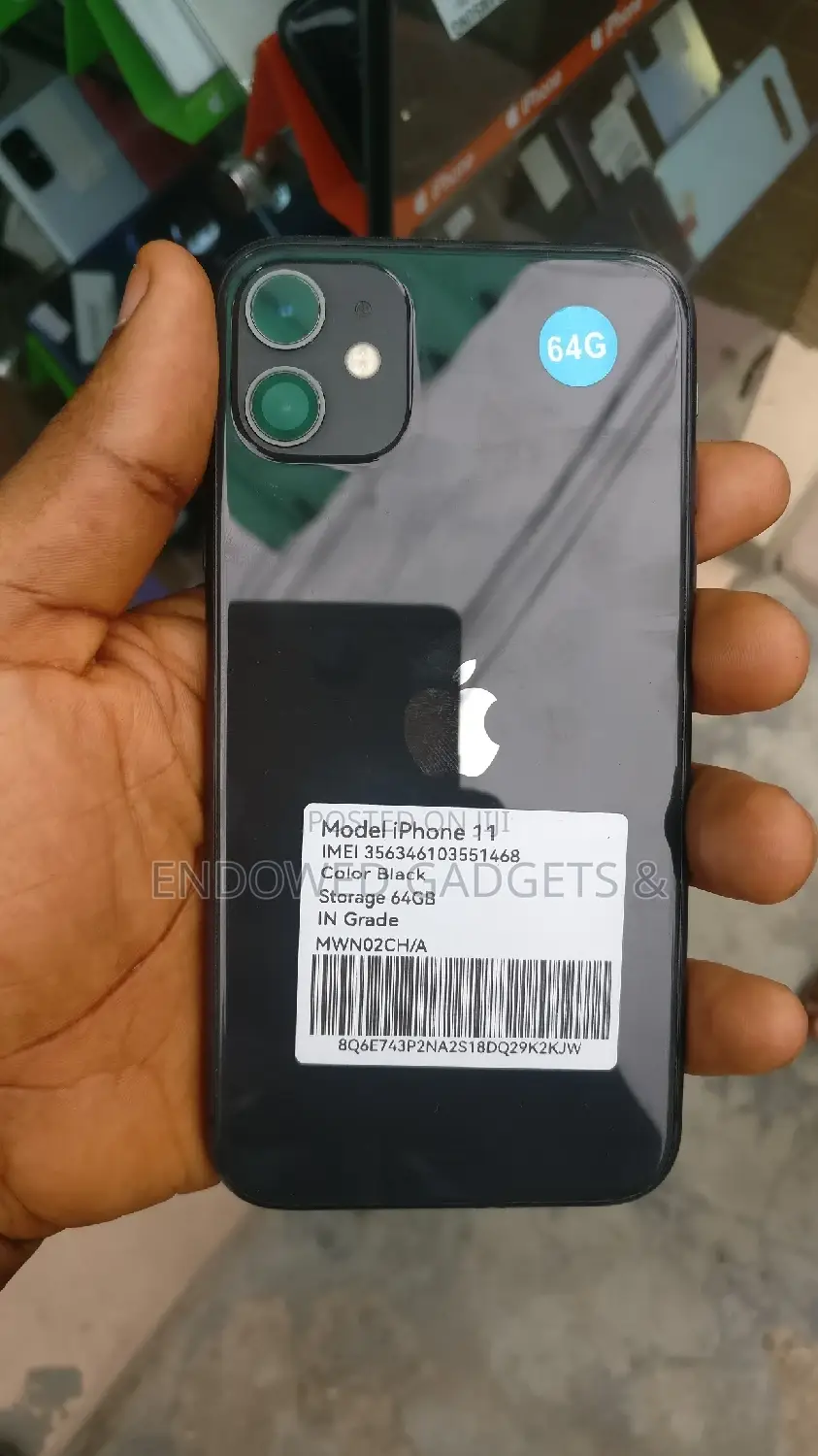 Apple iPhone 11 64 GB Black