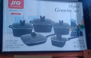 16pcs JIO Granite Cookware/Pot Set