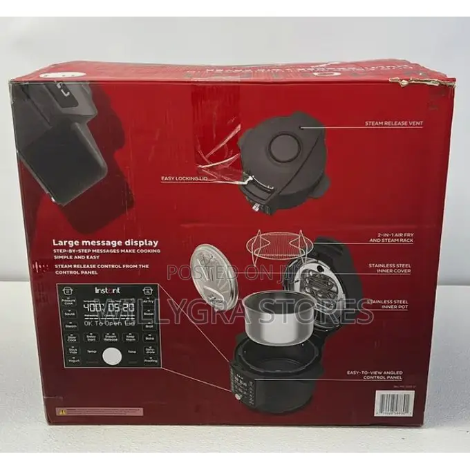 Instant Pot Duo Crisp 6.5-Quart Ultimate Lid Multi-Cooker