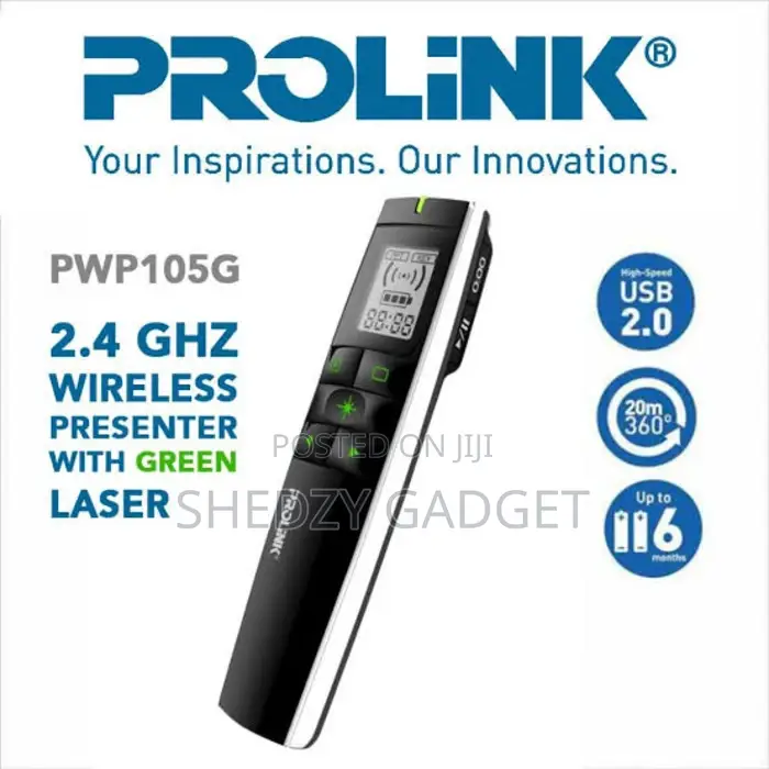 Prolink 2.4 GHZ Wireless Presenters