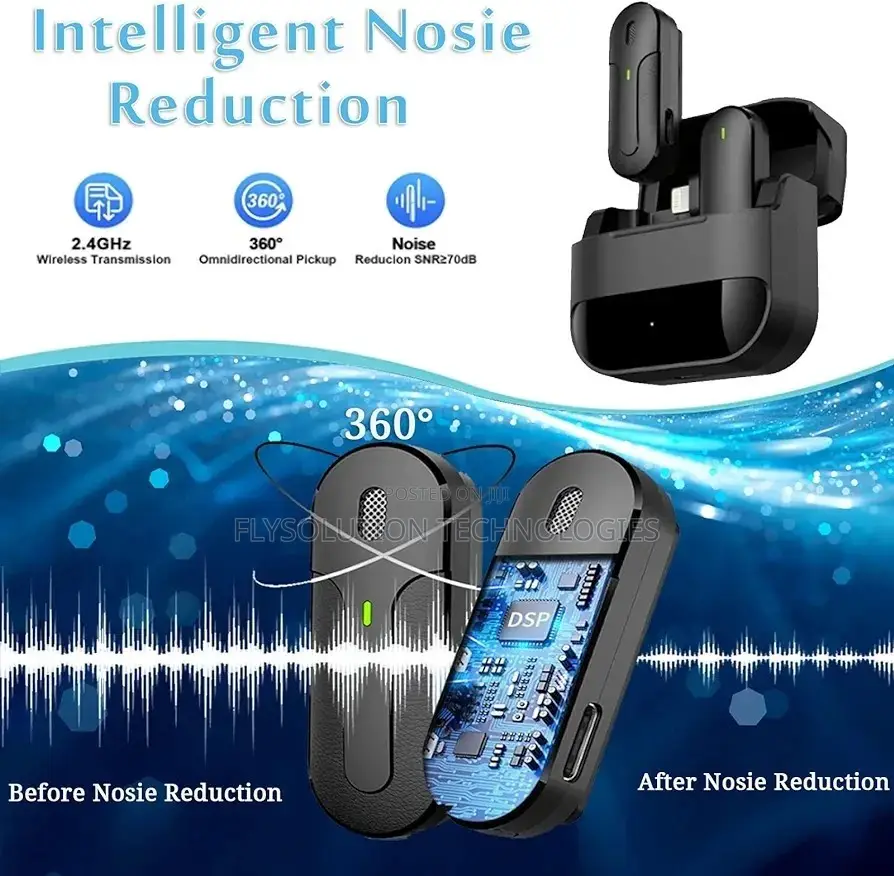 iPhone Double Wireless Microphone