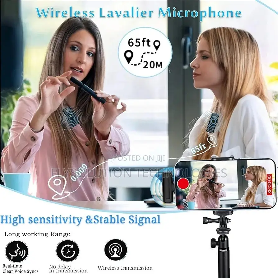 iPhone Double Wireless Microphone