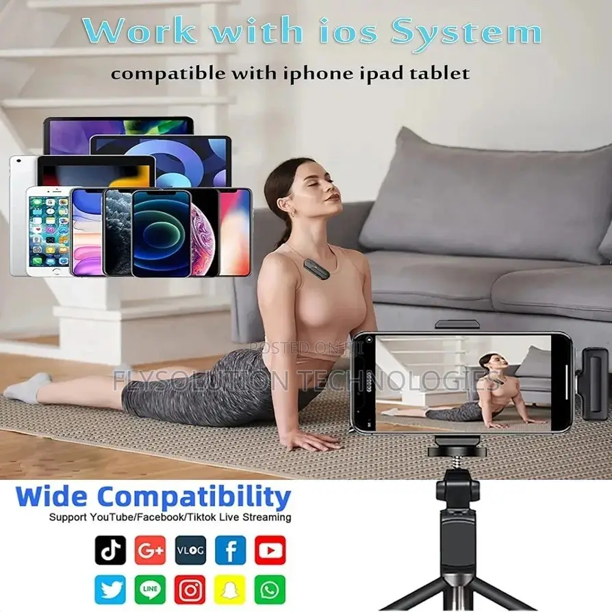 iPhone Double Wireless Microphone