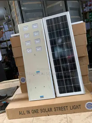 60watts All in One Wakatek Solar Street Light