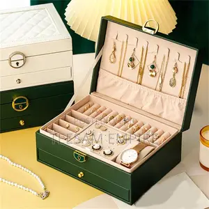 Luxury Jewelry Storage Box With Lock
