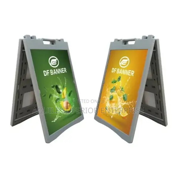 Double Sided a-Frame Stands