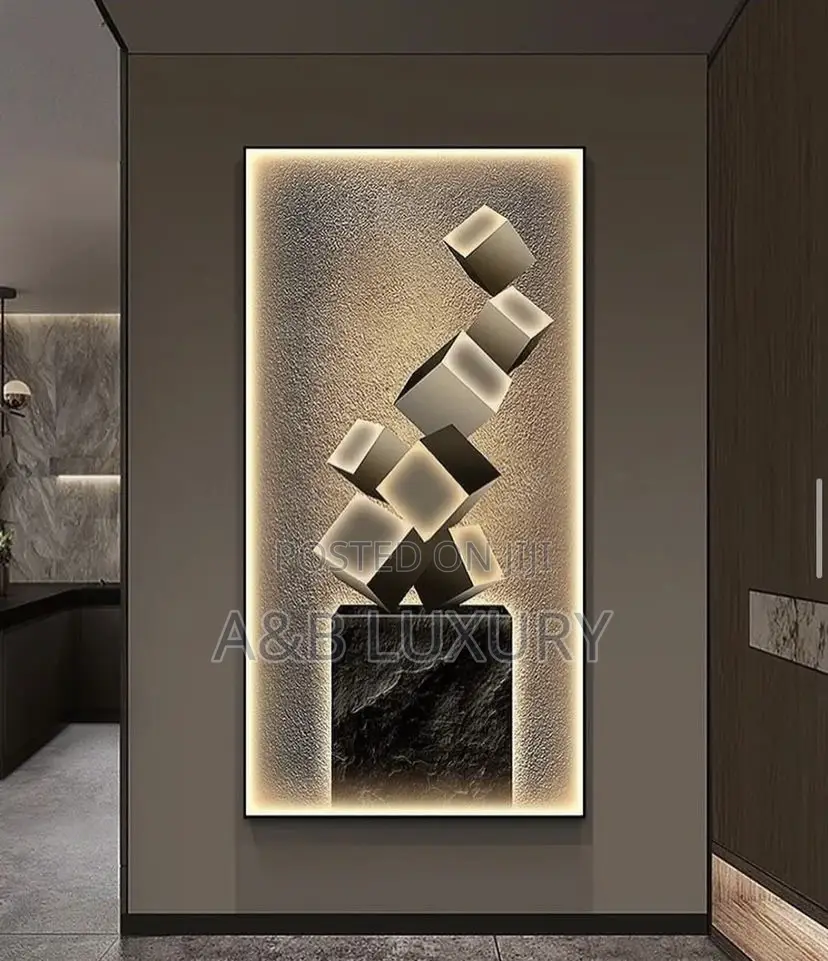 Wall Frame and Light