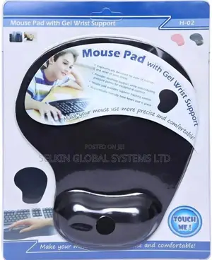 Mouse Pad With Wrist Support