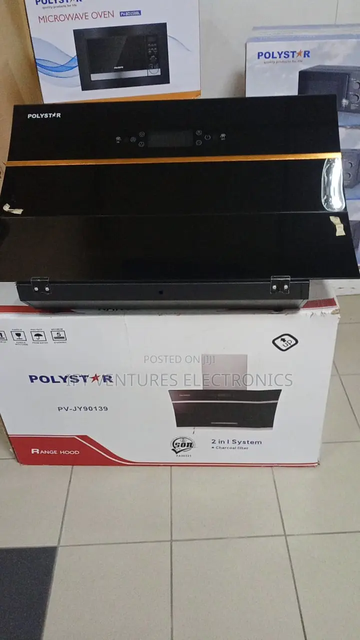 90*60cm Heat and Smoke Extractor With Charcoal Filter