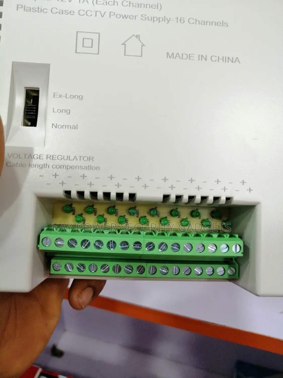 Hikvision 16 Channel Power Supply